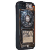 レトロの技術はあなたの頭が切れるな電話を捜します Case-Mate iPhoneケース (裏面/右)