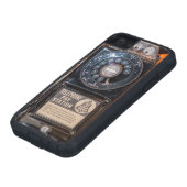 レトロの技術はあなたの頭が切れるな電話を捜します Case-Mate iPhoneケース (下部)