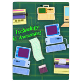 レトロの技術は素晴らしいです クリップボード (裏面)