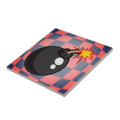 レトロの振動 – 明るいヒューズ爆弾 タイル (側面)