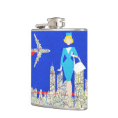 レトロの搭乗員のフラスコ フラスク (左)