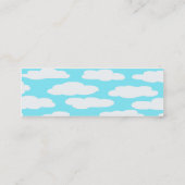 レトロの搭乗員のプロフィールカード スキニー名刺 (裏面)