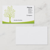 レトロの新しい名刺 名刺 (正面/裏面)