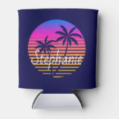 レトロの日パーソナライズされた没 缶クーラー (正面)