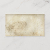 レトロの旧式のフィルムのカメラの名刺 名刺 (裏面)