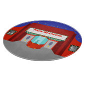 レトロの映画館のまな板 カッティングボード (角)