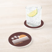 レトロの昼寝の鍵のコースター コースター (側面)