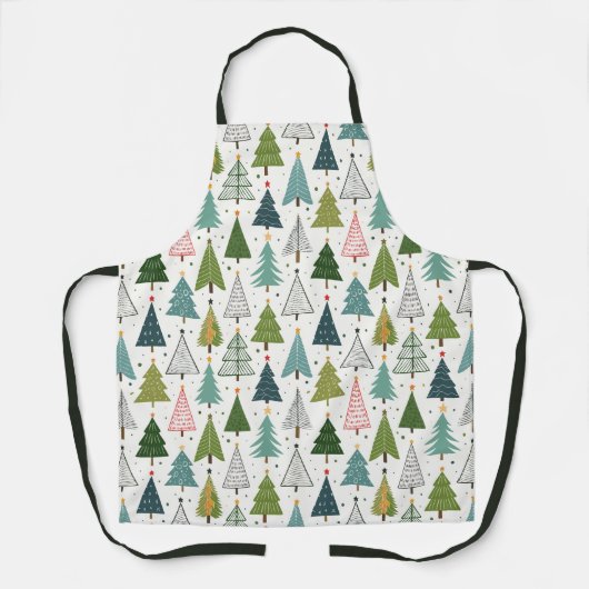 レトロの木 エプロン (正面)