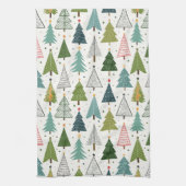 レトロの木 キッチンタオル (縦)