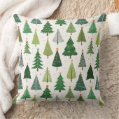 レトロの木 クッション (ブランケット)