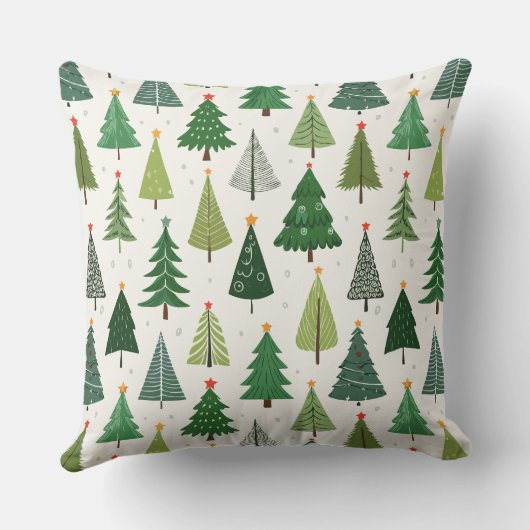 レトロの木 クッション (裏面)