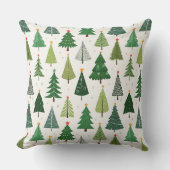 レトロの木 クッション (正面)