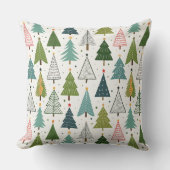 レトロの木 クッション (正面)