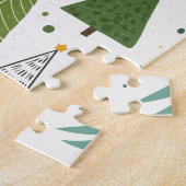 レトロの木 ジグソーパズル (側面)