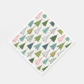 レトロの木 スタンダードランチョンナプキン (角)