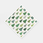 レトロの木 スタンダードランチョンナプキン (角)