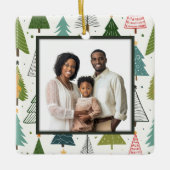 レトロの木 セラミックオーナメント (正面)