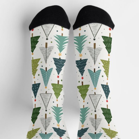 レトロの木 ソックス (上部)