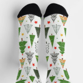 レトロの木 ソックス (上部)