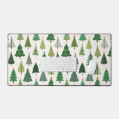 レトロの木 デスクマット (キーボード&マウス)