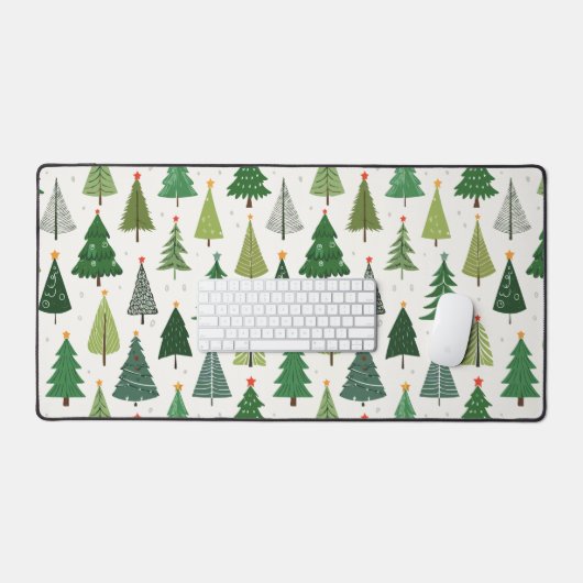 レトロの木 デスクマット (キーボード&マウス)