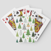 レトロの木 トランプ (裏面)