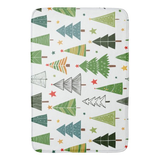 レトロの木 バスマット (正面縦)