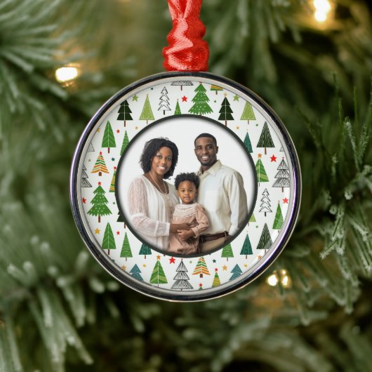 レトロの木 メタルオーナメント (ツリー)