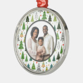 レトロの木 メタルオーナメント (左)