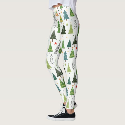 レトロの木 レギンス (左)