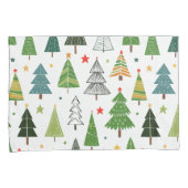 レトロの木 枕カバー (正面右)