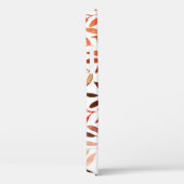 レトロの木、水の色のシームレスなパターン。 Case-Mate iPhoneケース (裏面 / 右)