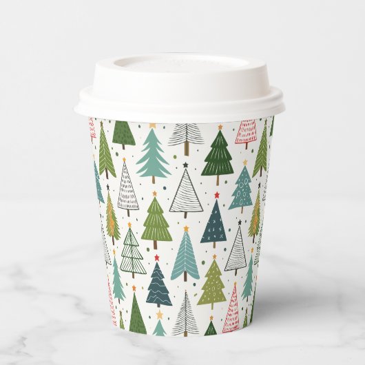 レトロの木 紙コップ (左)