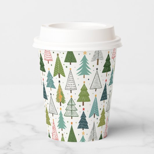 レトロの木 紙コップ (裏面)