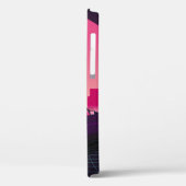 レトロの未来。80年代のスタイルSFバックグラウンド(スープ搭載) Case-Mate iPhoneケース (裏面 / 左)