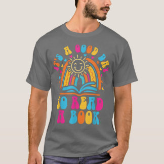 レトロの本のL読にはいい読日だ Tシャツ
