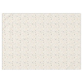 レトロの正方形パターン テーブルクロス (正面(横))