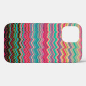 レトロの歪んだ線パターンCase-Mate iPhone cas Case-Mate iPhoneケース (裏面 (横))