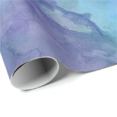 レトロの水彩画の質 ラッピングペーパー (ロールコーナー)