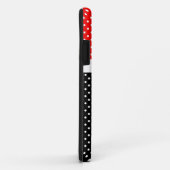 レトロの水玉模様の箱w/Dachshund Case-Mate iPhoneケース (裏面/右)