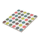 レトロの水玉模様 タイル (側面)