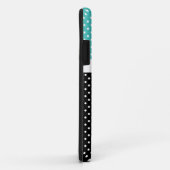 レトロの水玉模様w/Yorkie Case-Mate iPhoneケース (裏面/右)