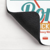 レトロの池のホッケー マウスパッド (コーナー)