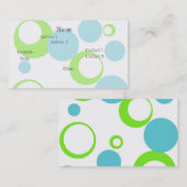 レトロの泡 名刺 (正面/裏面)