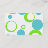 レトロの泡 名刺 (裏面)