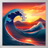 レトロの波の素晴らし再想像 ポスター (正面)