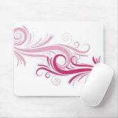 レトロの渦巻 マウスパッド (マウス)