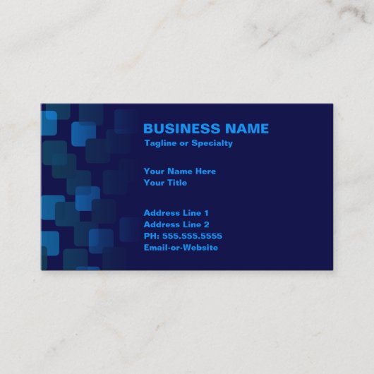 レトロの滝 名刺 (正面)