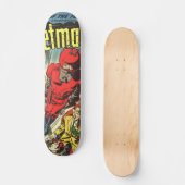 レトロの漫画- Rocketman スケートボード (正面)