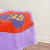 レトロの熱帯クリスマス・パーティのテーブルクロス テーブルクロス (インサイチュ)